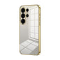 Transparent Plating Fine Hole Phone Case, For Samsung Galaxy S26+ 5G, For Samsung Galaxy S26 Edge 5G, For Samsung Galaxy S26 Ultra 5G, For Samsung Galaxy S26 5G, For Samsung Galaxy S25 FE 5G, For Samsung Galaxy S25 5G