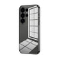 Transparent Plating Fine Hole Phone Case, For Samsung Galaxy S26+ 5G, For Samsung Galaxy S26 Edge 5G, For Samsung Galaxy S26 Ultra 5G, For Samsung Galaxy S26 5G, For Samsung Galaxy S25 FE 5G, For Samsung Galaxy S25 5G