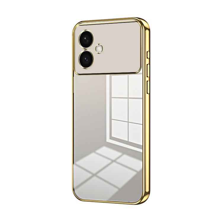 Transparent Plating Fine Hole Phone Case, For Samsung Galaxy S26+ 5G, For Samsung Galaxy S26 Edge 5G, For Samsung Galaxy S26 Ultra 5G, For Samsung Galaxy S26 5G, For Samsung Galaxy S25 FE 5G, For Samsung Galaxy S25 5G