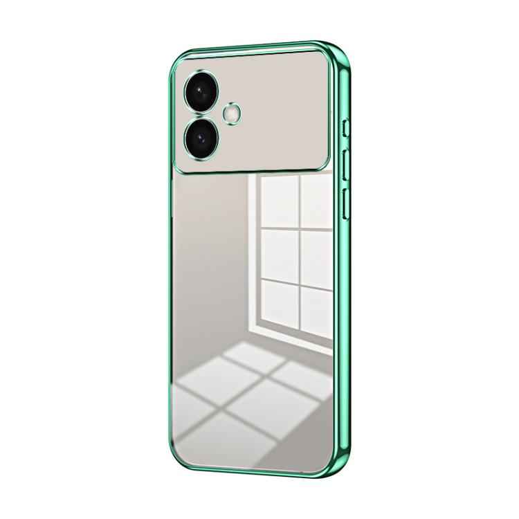 Transparent Plating Fine Hole Phone Case, For Samsung Galaxy S26+ 5G, For Samsung Galaxy S26 Edge 5G, For Samsung Galaxy S26 Ultra 5G, For Samsung Galaxy S26 5G, For Samsung Galaxy S25 FE 5G, For Samsung Galaxy S25 5G