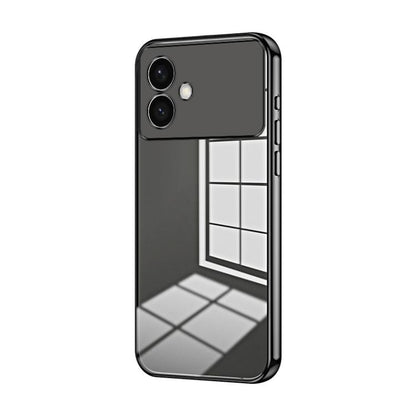 Transparent Plating Fine Hole Phone Case, For Samsung Galaxy S26+ 5G, For Samsung Galaxy S26 Edge 5G, For Samsung Galaxy S26 Ultra 5G, For Samsung Galaxy S26 5G, For Samsung Galaxy S25 FE 5G, For Samsung Galaxy S25 5G