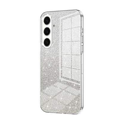 Gradient Glitter Powder Electroplated Phone Case, For Samsung Galaxy S25+ 5G, For Samsung Galaxy S25 Ultra 5G