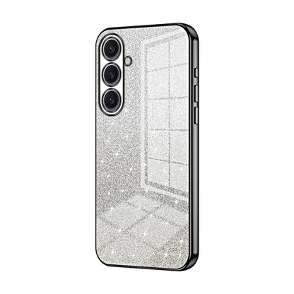 Gradient Glitter Powder Electroplated Phone Case, For Samsung Galaxy S25+ 5G, For Samsung Galaxy S25 Ultra 5G
