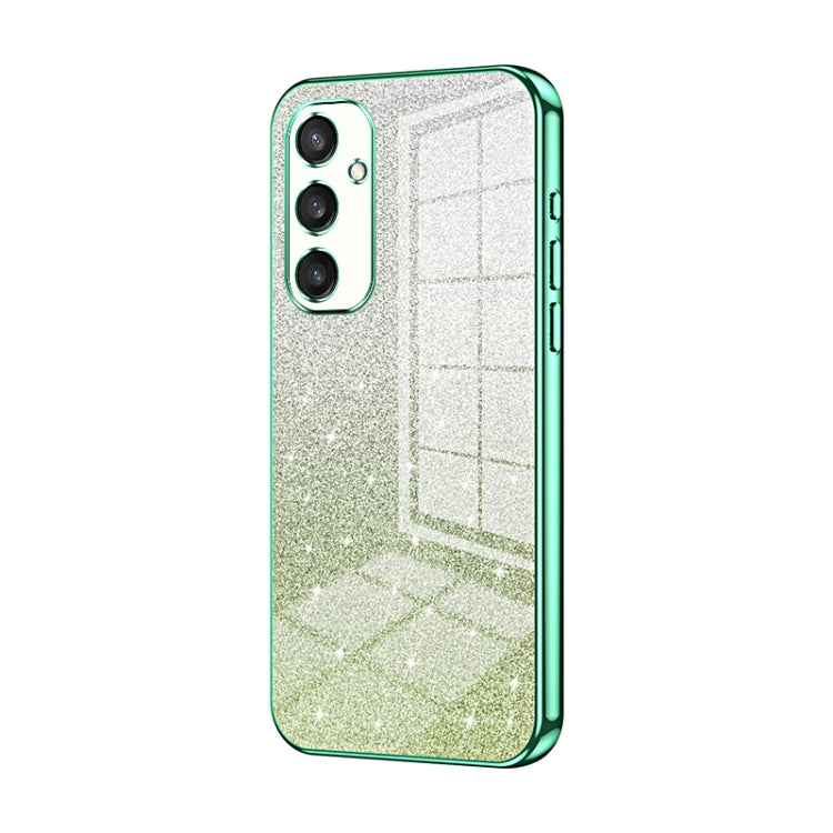Gradient Glitter Powder Electroplated Phone Case, For Samsung Galaxy S26+ 5G, For Samsung Galaxy S26 Edge 5G, For Samsung Galaxy S26 Ultra 5G, For Samsung Galaxy S26 5G, For Samsung Galaxy S25 FE 5G, For Samsung Galaxy S25 5G