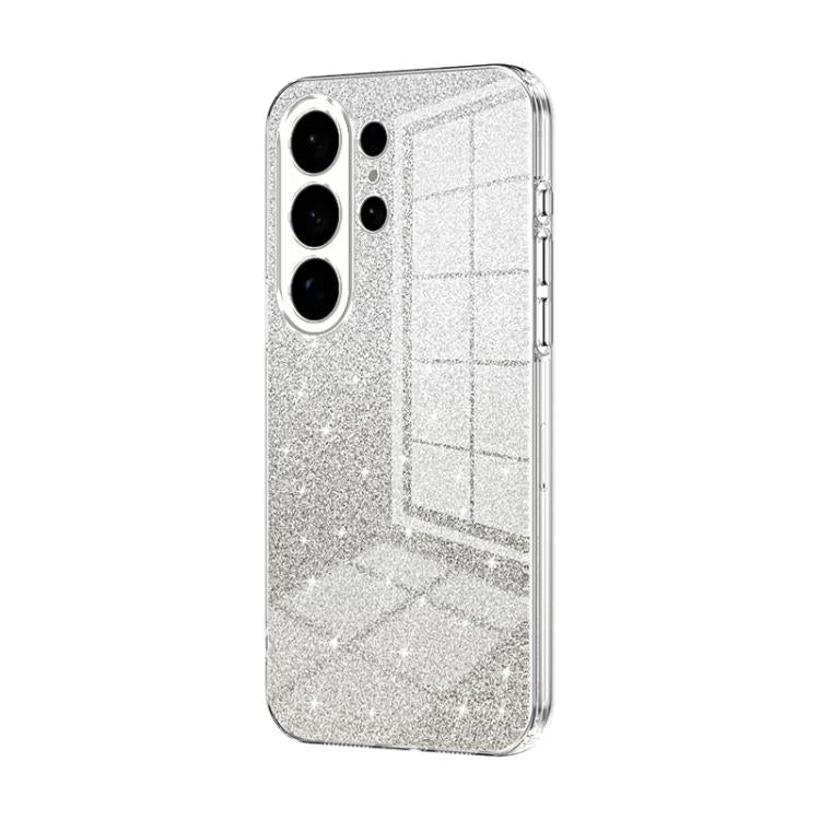 Gradient Glitter Powder Electroplated Phone Case, For Samsung Galaxy S26+ 5G, For Samsung Galaxy S26 Edge 5G, For Samsung Galaxy S26 Ultra 5G, For Samsung Galaxy S26 5G, For Samsung Galaxy S25 FE 5G, For Samsung Galaxy S25 5G