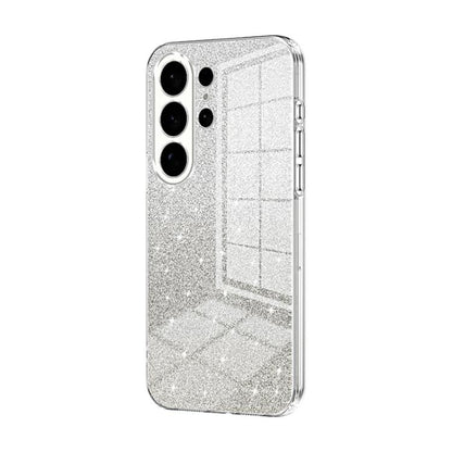 Gradient Glitter Powder Electroplated Phone Case, For Samsung Galaxy S26+ 5G, For Samsung Galaxy S26 Edge 5G, For Samsung Galaxy S26 Ultra 5G, For Samsung Galaxy S26 5G, For Samsung Galaxy S25 FE 5G, For Samsung Galaxy S25 5G