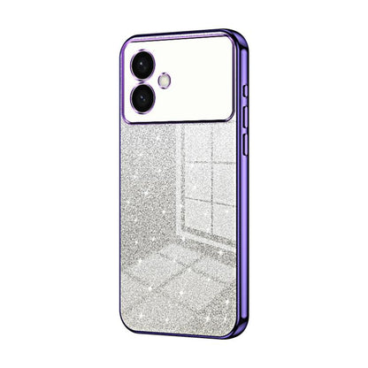Gradient Glitter Powder Electroplated Phone Case, For Samsung Galaxy S26+ 5G, For Samsung Galaxy S26 Edge 5G, For Samsung Galaxy S26 Ultra 5G, For Samsung Galaxy S26 5G, For Samsung Galaxy S25 FE 5G, For Samsung Galaxy S25 5G