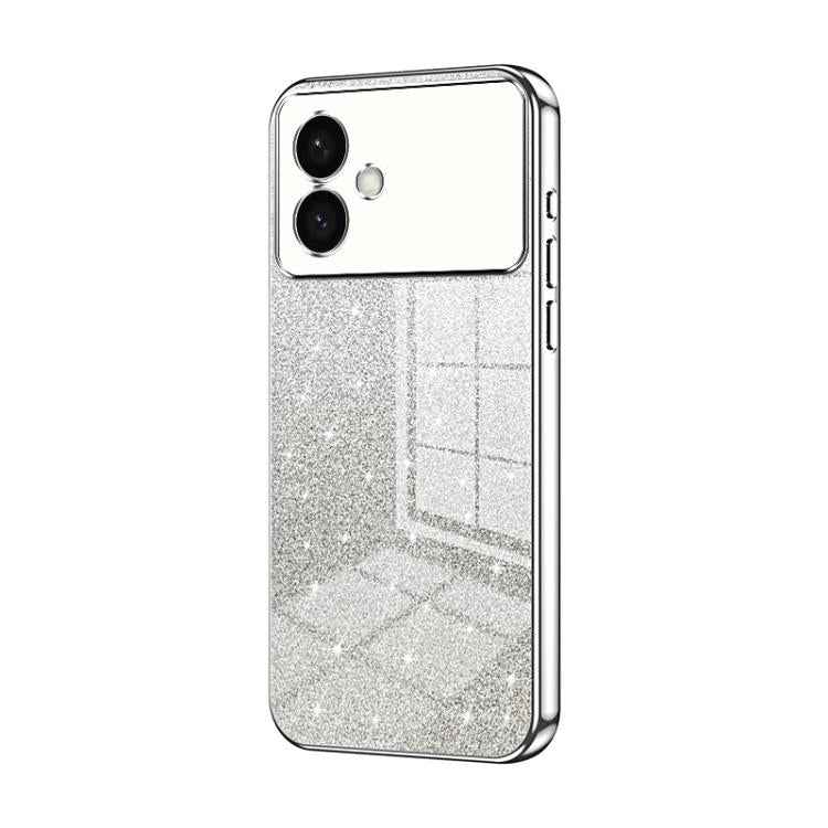 Gradient Glitter Powder Electroplated Phone Case, For Samsung Galaxy S26+ 5G, For Samsung Galaxy S26 Edge 5G, For Samsung Galaxy S26 Ultra 5G, For Samsung Galaxy S26 5G, For Samsung Galaxy S25 FE 5G, For Samsung Galaxy S25 5G