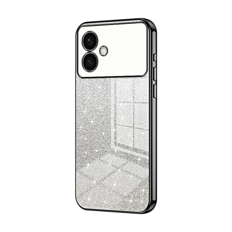 Gradient Glitter Powder Electroplated Phone Case, For Samsung Galaxy S26+ 5G, For Samsung Galaxy S26 Edge 5G, For Samsung Galaxy S26 Ultra 5G, For Samsung Galaxy S26 5G, For Samsung Galaxy S25 FE 5G, For Samsung Galaxy S25 5G