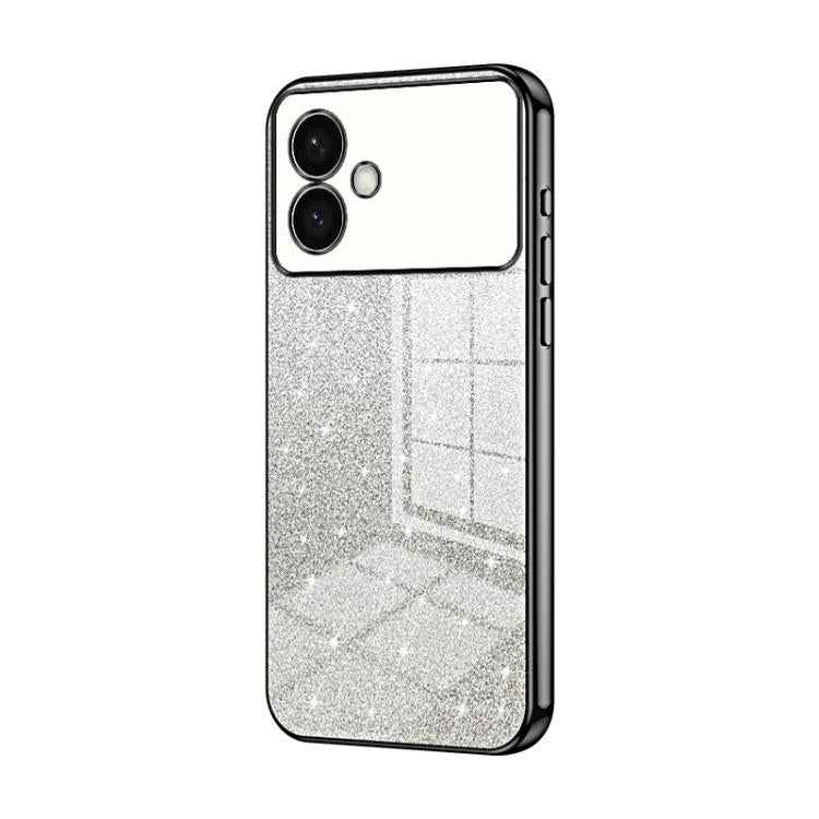 Gradient Glitter Powder Electroplated Phone Case, For Samsung Galaxy S26+ 5G, For Samsung Galaxy S26 Edge 5G, For Samsung Galaxy S26 Ultra 5G, For Samsung Galaxy S26 5G, For Samsung Galaxy S25 FE 5G, For Samsung Galaxy S25 5G
