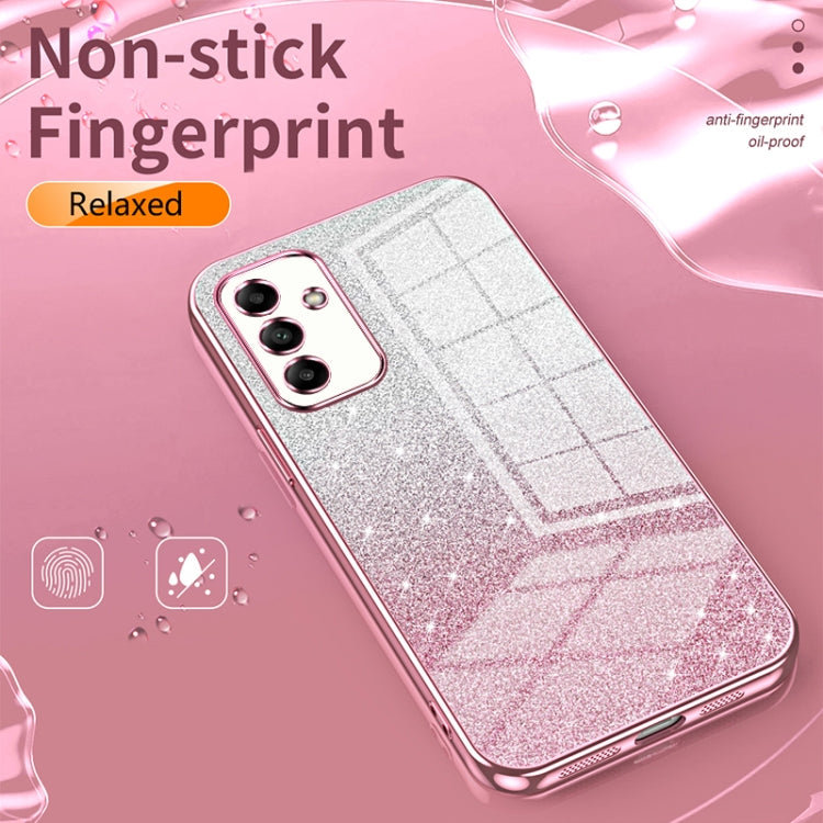 Gradient Glitter Powder Electroplated Phone Case, For Samsung Galaxy S25+ 5G, For Samsung Galaxy S25 Ultra 5G