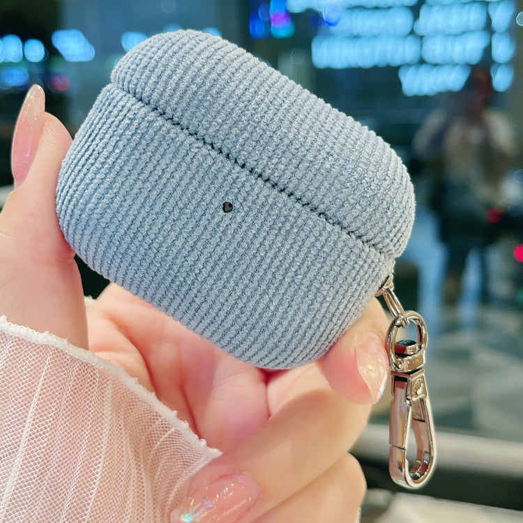 Corduroy Cloth Pattern Earphone Protective Case
