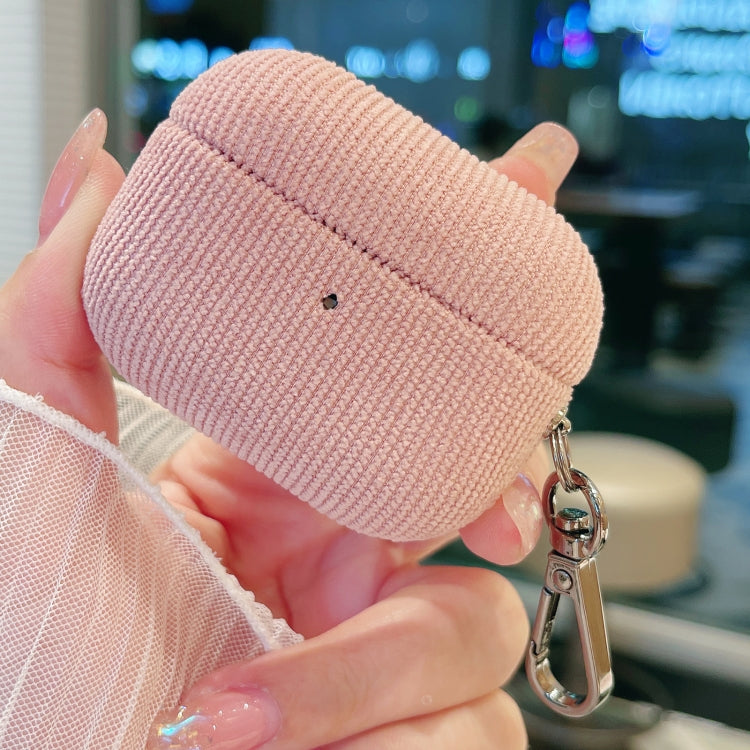 Corduroy Cloth Pattern Earphone Protective Case