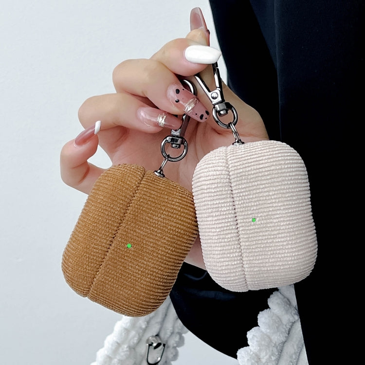 Corduroy Cloth Pattern Earphone Protective Case