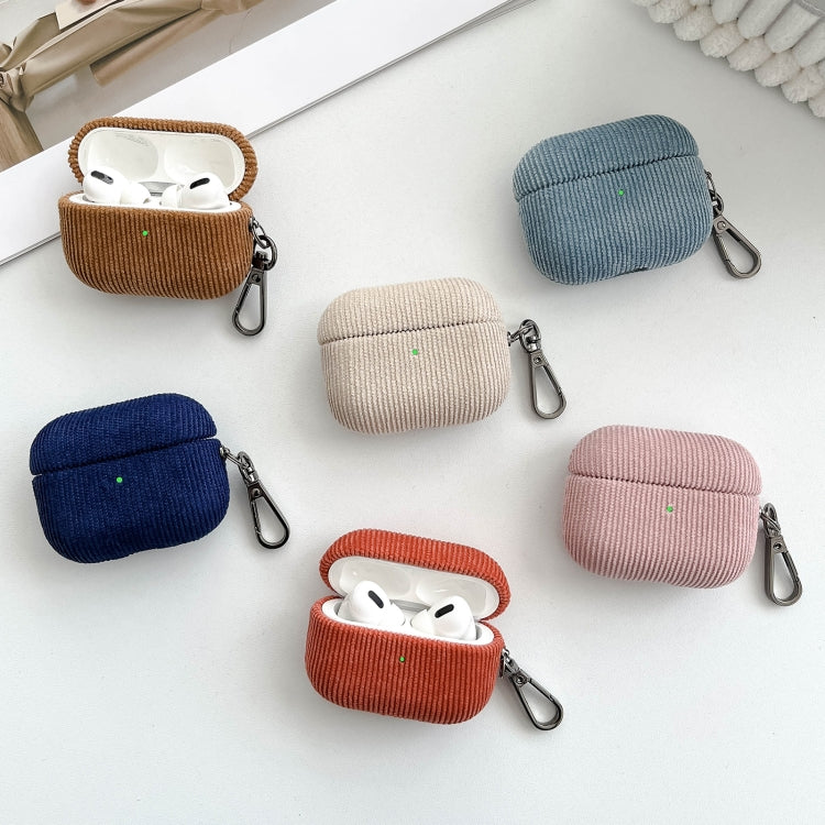 Corduroy Cloth Pattern Earphone Protective Case