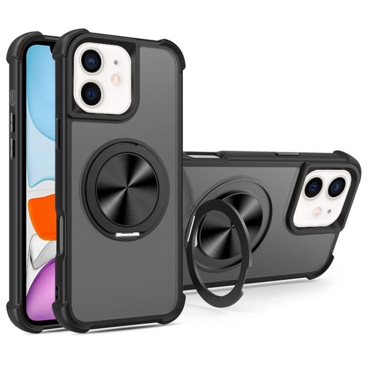 CD Texture 360 Degree Rotating Holder MagSafe Phone Case