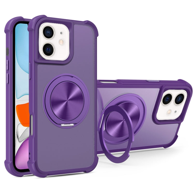 CD Texture 360 Degree Rotating Holder MagSafe Phone Case