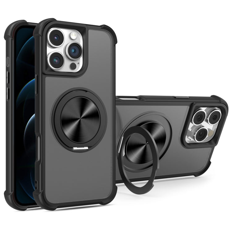 CD Texture 360 Degree Rotating Holder MagSafe Phone Case