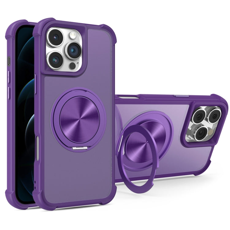 CD Texture 360 Degree Rotating Holder MagSafe Phone Case