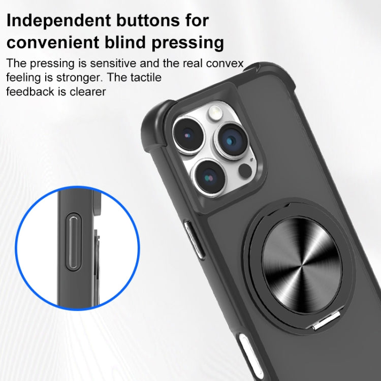 CD Texture 360 Degree Rotating Holder MagSafe Phone Case