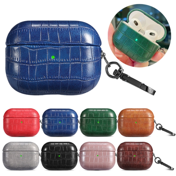 Crocodile Texture Earphone Protective Case