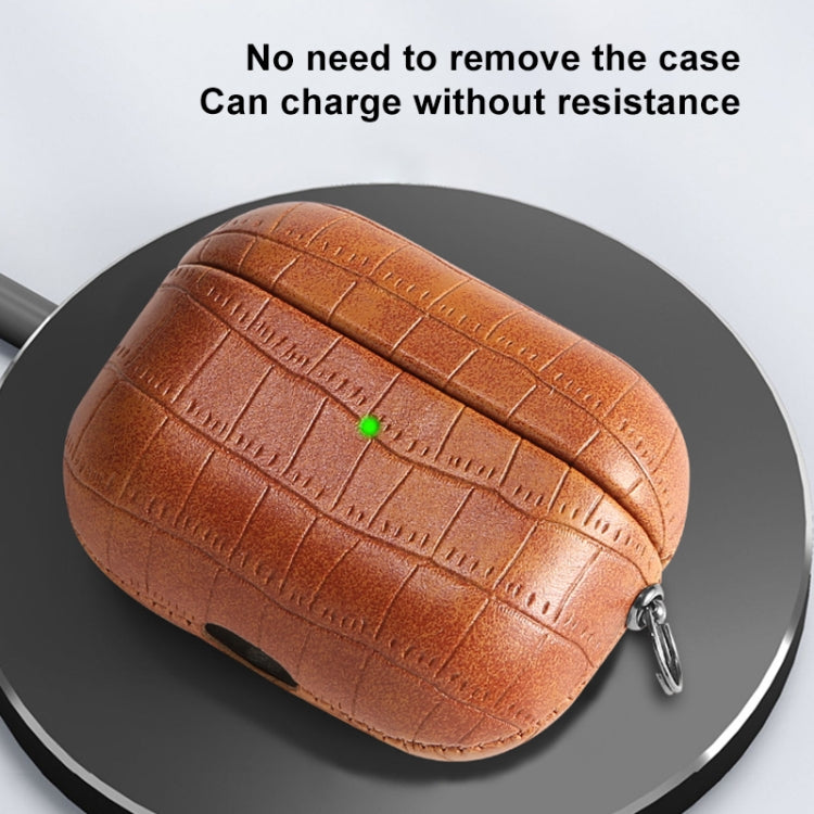 Crocodile Texture Earphone Protective Case