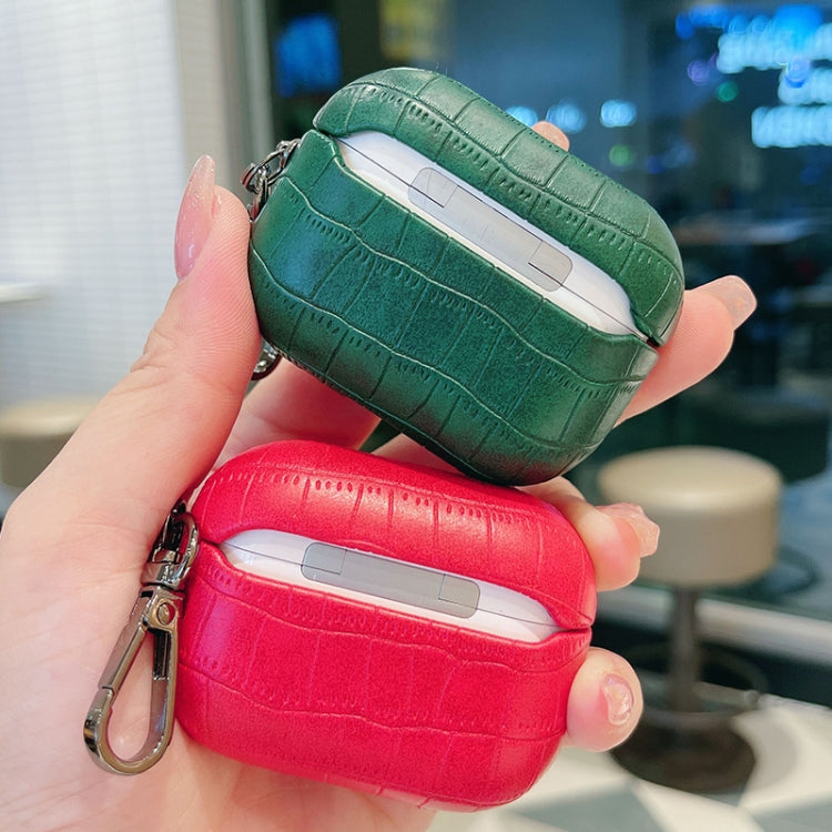 Crocodile Texture Earphone Protective Case