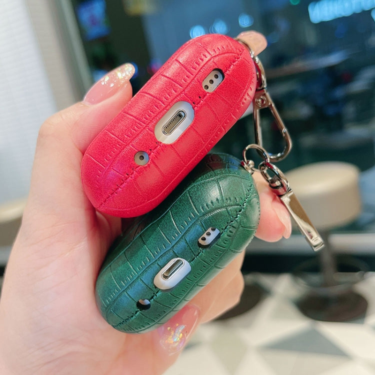 Crocodile Texture Earphone Protective Case