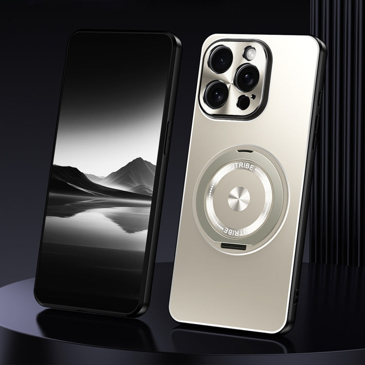 Rotating Holder Frosted Metal Phone Case