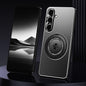 Rotating Holder Frosted Metal Phone Case, For Samsung Galaxy S26+ 5G, For Samsung Galaxy S26 Ultra 5G, For Samsung Galaxy S26 5G, For Samsung Galaxy S25 5G, For Samsung Galaxy S25 Ultra 5G, For Samsung Galaxy S24 Ultra 5G, For Samsung Galaxy S24+ 5G   ...