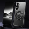 Rotating Holder Frosted Metal Phone Case, For Samsung Galaxy S26+ 5G, For Samsung Galaxy S26 Ultra 5G, For Samsung Galaxy S26 5G, For Samsung Galaxy S25 5G, For Samsung Galaxy S25 Ultra 5G, For Samsung Galaxy S24 Ultra 5G, For Samsung Galaxy S24+ 5G   ...