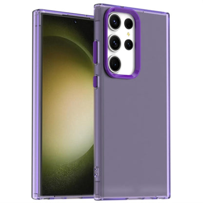 Candy PC Hybrid TPU Shockproof Phone Case, For Samsung Galaxy S25 Ultra 5G, For Samsung Galaxy S24 FE 5G, For Samsung Galaxy S24 Ultra 5G, For Samsung Galaxy S24+ 5G, For Samsung Galaxy S24 5G, For Samsung Galaxy S23 FE 5G