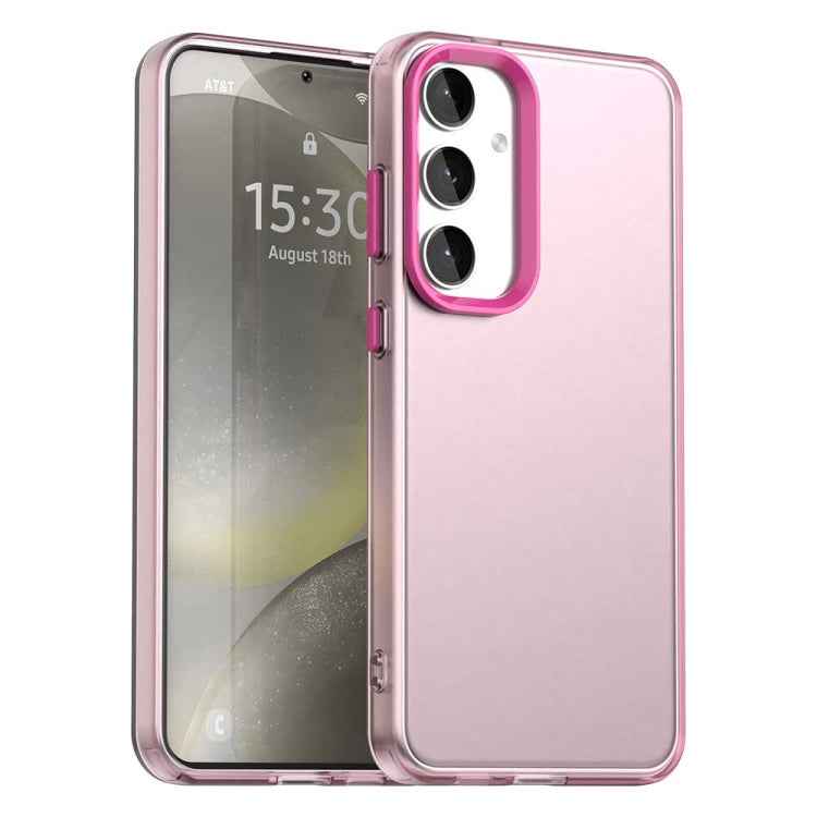 Candy PC Hybrid TPU Shockproof Phone Case, For Samsung Galaxy S26+ 5G, For Samsung Galaxy S26 Ultra 5G, For Samsung Galaxy S26 5G, For Samsung Galaxy S25 Edge 5G, For Samsung Galaxy S25 5G, For Samsung Galaxy S25+ 5G