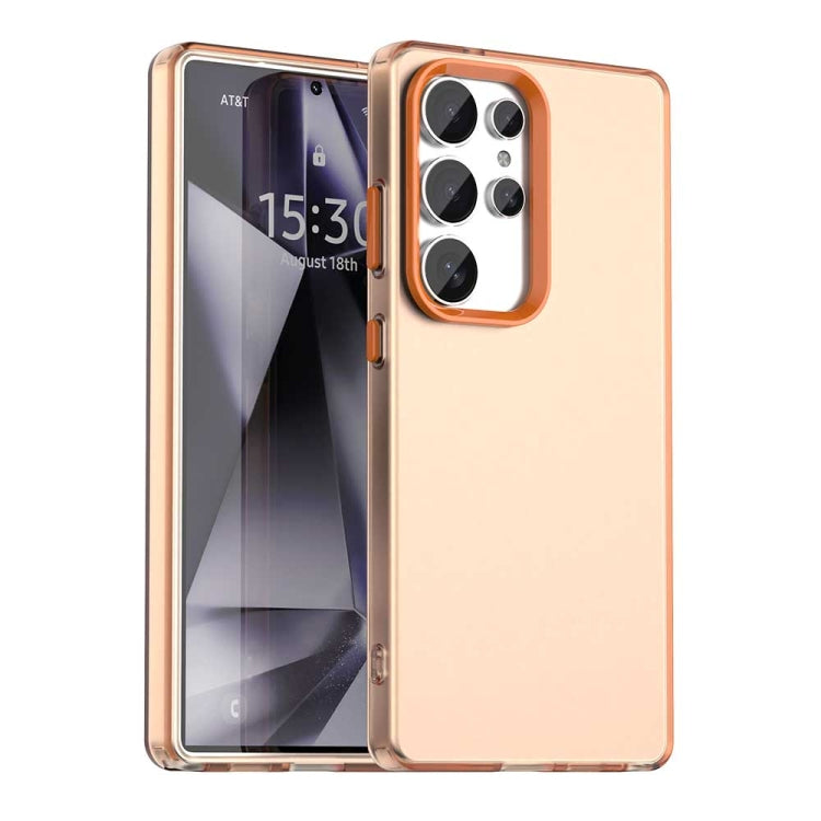 Candy PC Hybrid TPU Shockproof Phone Case, For Samsung Galaxy S25 Ultra 5G, For Samsung Galaxy S24 FE 5G, For Samsung Galaxy S24 Ultra 5G, For Samsung Galaxy S24+ 5G, For Samsung Galaxy S24 5G, For Samsung Galaxy S23 FE 5G