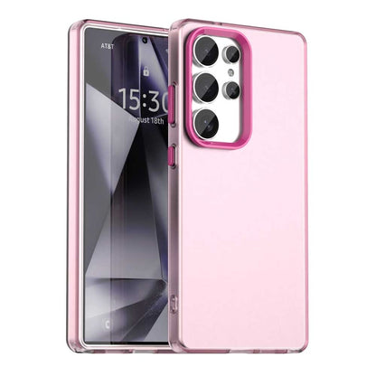 Candy PC Hybrid TPU Shockproof Phone Case, For Samsung Galaxy S25 Ultra 5G, For Samsung Galaxy S24 FE 5G, For Samsung Galaxy S24 Ultra 5G, For Samsung Galaxy S24+ 5G, For Samsung Galaxy S24 5G, For Samsung Galaxy S23 FE 5G