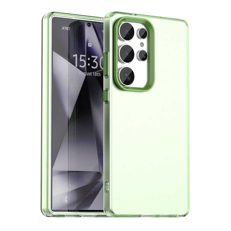 Candy PC Hybrid TPU Shockproof Phone Case, For Samsung Galaxy S25 Ultra 5G, For Samsung Galaxy S24 FE 5G, For Samsung Galaxy S24 Ultra 5G, For Samsung Galaxy S24+ 5G, For Samsung Galaxy S24 5G, For Samsung Galaxy S23 FE 5G