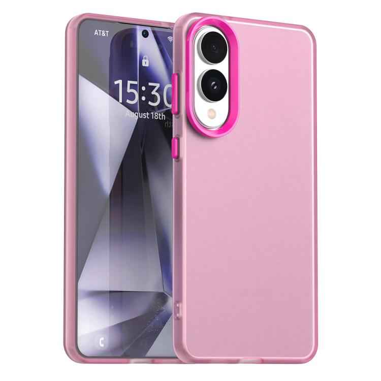 Candy PC Hybrid TPU Shockproof Phone Case, For Samsung Galaxy S26+ 5G, For Samsung Galaxy S26 Ultra 5G, For Samsung Galaxy S26 5G, For Samsung Galaxy S25 Edge 5G, For Samsung Galaxy S25 5G, For Samsung Galaxy S25+ 5G