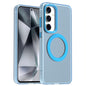 Candy Magsafe PC Hybrid TPU Phone Case, For Samsung Galaxy S25+ 5G, For Samsung Galaxy S25 Ultra 5G, For Samsung Galaxy S24 FE 5G, For Samsung Galaxy S24 Ultra 5G, For Samsung Galaxy S24+ 5G, For Samsung Galaxy S24 5G