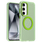 Candy Magsafe PC Hybrid TPU Phone Case, For Samsung Galaxy S25+ 5G, For Samsung Galaxy S25 Ultra 5G, For Samsung Galaxy S24 FE 5G, For Samsung Galaxy S24 Ultra 5G, For Samsung Galaxy S24+ 5G, For Samsung Galaxy S24 5G