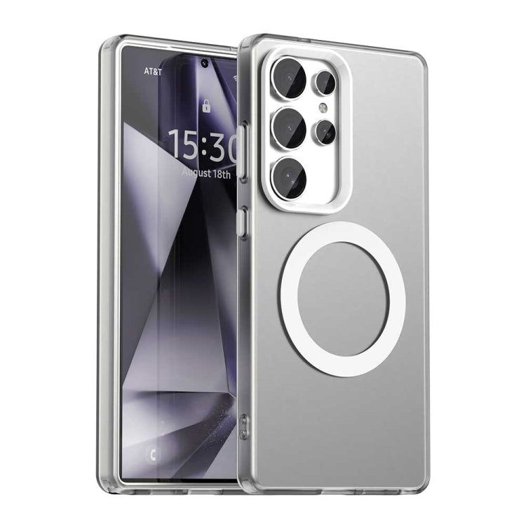 Candy Magsafe PC Hybrid TPU Phone Case, For Samsung Galaxy S25+ 5G, For Samsung Galaxy S25 Ultra 5G, For Samsung Galaxy S24 FE 5G, For Samsung Galaxy S24 Ultra 5G, For Samsung Galaxy S24+ 5G, For Samsung Galaxy S24 5G
