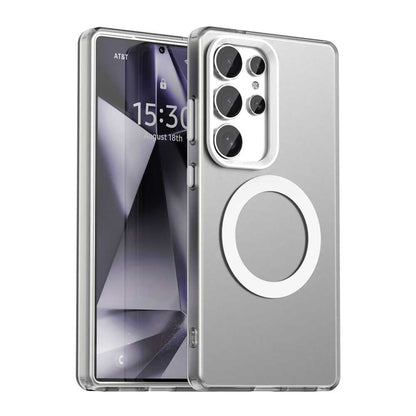 Candy Magsafe PC Hybrid TPU Phone Case, For Samsung Galaxy S25+ 5G, For Samsung Galaxy S25 Ultra 5G, For Samsung Galaxy S24 FE 5G, For Samsung Galaxy S24 Ultra 5G, For Samsung Galaxy S24+ 5G, For Samsung Galaxy S24 5G
