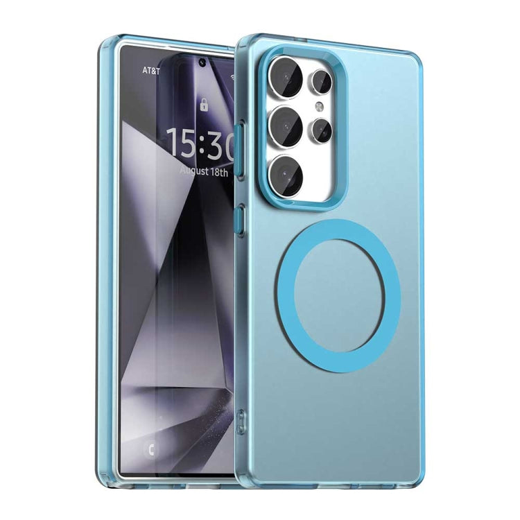 Candy Magsafe PC Hybrid TPU Phone Case, For Samsung Galaxy S25+ 5G, For Samsung Galaxy S25 Ultra 5G, For Samsung Galaxy S24 FE 5G, For Samsung Galaxy S24 Ultra 5G, For Samsung Galaxy S24+ 5G, For Samsung Galaxy S24 5G