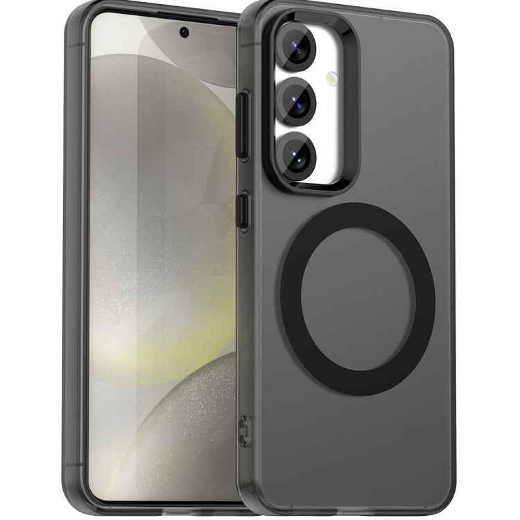 Candy Magsafe PC Hybrid TPU Phone Case, For Samsung Galaxy S26+ 5G, For Samsung Galaxy S26 Ultra 5G, For Samsung Galaxy S26 5G, For Samsung Galaxy S25 FE 5G, For Samsung Galaxy S25 Edge 5G, For Samsung Galaxy S25 5G