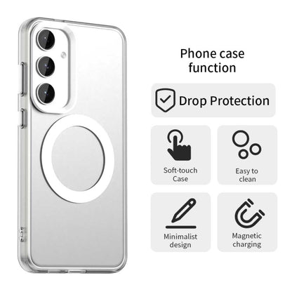 Candy Magsafe PC Hybrid TPU Phone Case, For Samsung Galaxy S25+ 5G, For Samsung Galaxy S25 Ultra 5G, For Samsung Galaxy S24 FE 5G, For Samsung Galaxy S24 Ultra 5G, For Samsung Galaxy S24+ 5G, For Samsung Galaxy S24 5G