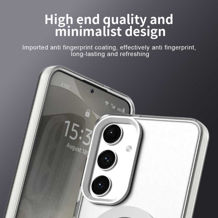 Candy Magsafe PC Hybrid TPU Phone Case, For Samsung Galaxy S25+ 5G, For Samsung Galaxy S25 Ultra 5G, For Samsung Galaxy S24 FE 5G, For Samsung Galaxy S24 Ultra 5G, For Samsung Galaxy S24+ 5G, For Samsung Galaxy S24 5G