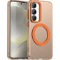 Candy Magsafe PC Hybrid TPU Phone Case, For Samsung Galaxy S25+ 5G, For Samsung Galaxy S25 Ultra 5G, For Samsung Galaxy S24 FE 5G, For Samsung Galaxy S24 Ultra 5G, For Samsung Galaxy S24+ 5G, For Samsung Galaxy S24 5G