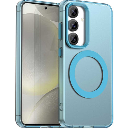 Candy Magsafe PC Hybrid TPU Phone Case, For Samsung Galaxy S25+ 5G, For Samsung Galaxy S25 Ultra 5G, For Samsung Galaxy S24 FE 5G, For Samsung Galaxy S24 Ultra 5G, For Samsung Galaxy S24+ 5G, For Samsung Galaxy S24 5G