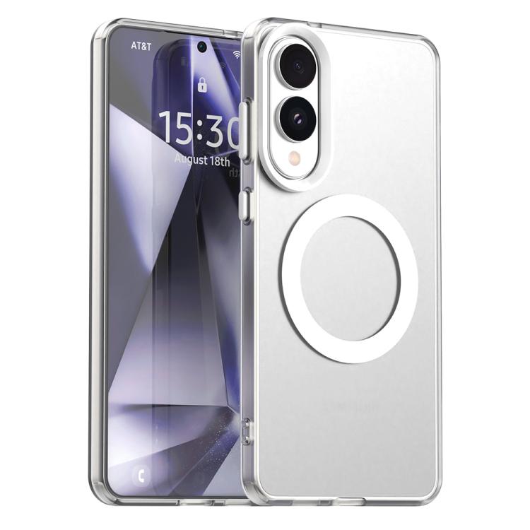 Candy Magsafe PC Hybrid TPU Phone Case, For Samsung Galaxy S26+ 5G, For Samsung Galaxy S26 Ultra 5G, For Samsung Galaxy S26 5G, For Samsung Galaxy S25 FE 5G, For Samsung Galaxy S25 Edge 5G, For Samsung Galaxy S25 5G