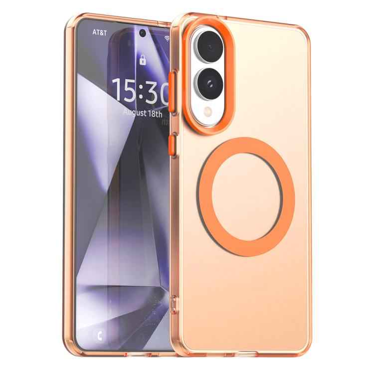 Candy Magsafe PC Hybrid TPU Phone Case, For Samsung Galaxy S26+ 5G, For Samsung Galaxy S26 Ultra 5G, For Samsung Galaxy S26 5G, For Samsung Galaxy S25 FE 5G, For Samsung Galaxy S25 Edge 5G, For Samsung Galaxy S25 5G