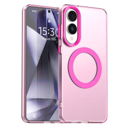 Candy Magsafe PC Hybrid TPU Phone Case, For Samsung Galaxy S26+ 5G, For Samsung Galaxy S26 Ultra 5G, For Samsung Galaxy S26 5G, For Samsung Galaxy S25 FE 5G, For Samsung Galaxy S25 Edge 5G, For Samsung Galaxy S25 5G